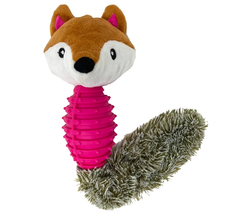 - Chinchilla cooling ice nest ceramic plateFor The Fur Kids Foxy Plush Squeaky Dog Toy (Pink)