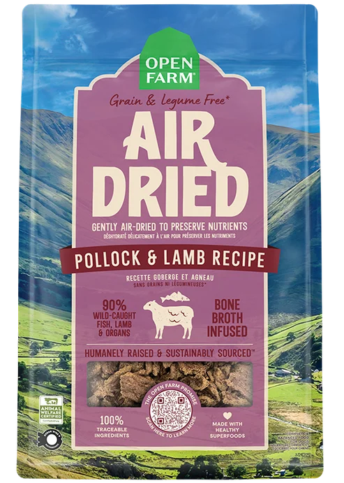 - Pet fence foldable indoorOpen Farm Air Dried Pollock & Lamb Recipe for Dogs