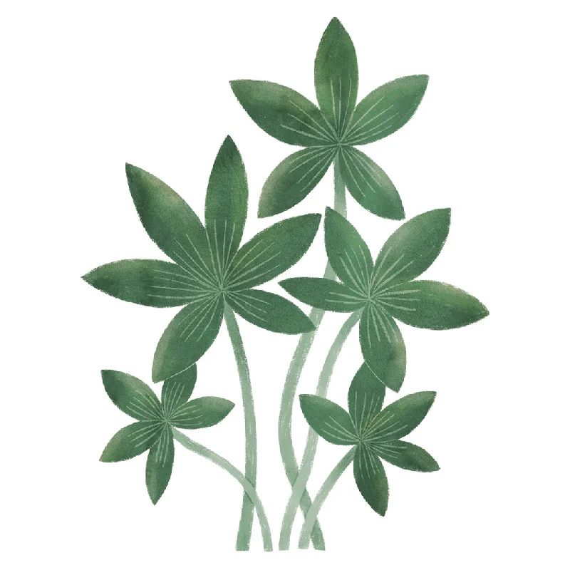 - Christmas pet Christmas clothingYATSUNI Jungle | Wall Decals Tropical Vegetation in TUBE - Christmas pet Christmas clothingYATSUNI Jungle | Wall Decals Tropical Vegetation in TUBE