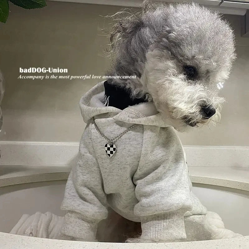 - Pet diabetes prescription foodAnniepaw Letter Hoodie Fashion Cotton Pet Clothing for Small Dogs French Bulldog Print