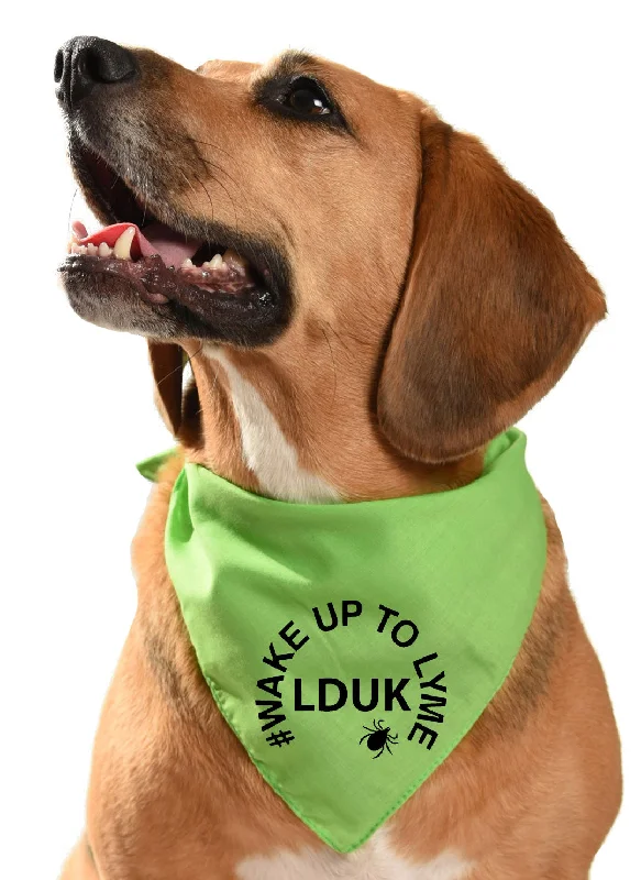  -Explosion-proof leash FOR LARGE dogsLyme Disease UK fundraising dog bandana