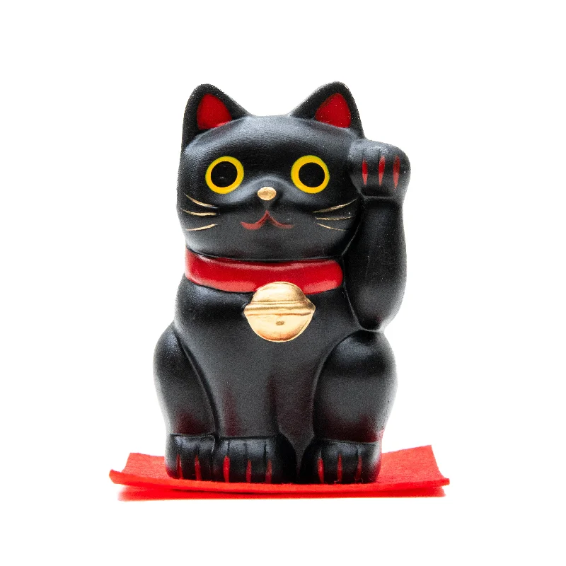 - Deodorizing cat litter tofu litterYakushigama Ceramic Black Beckoning Cat L
