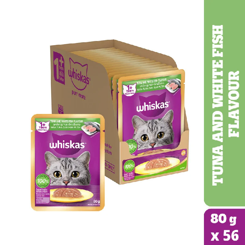 - Air box TSA certified check-inWhiskas Tuna & White Fish Adult (1+ Years) Cat Wet Food