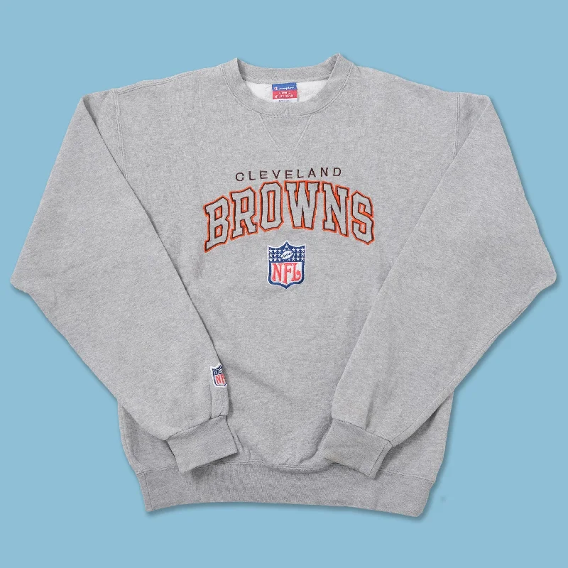 - Remote interactive pet feederVintage Champion Cleveland Browns Sweater Medium