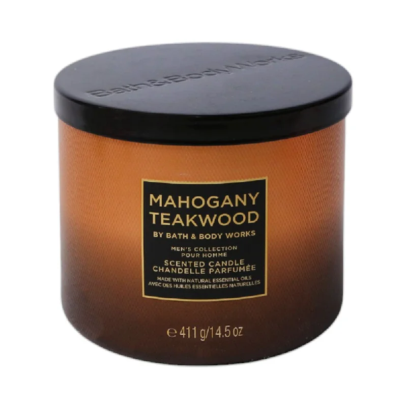 ---BBW MAHOGANY TEAWOOD SECENTED CANDLE 411G