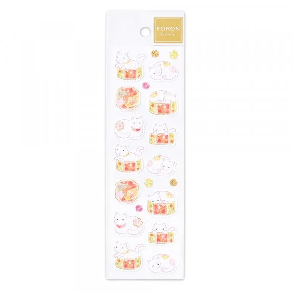 - Cat nail clippers with LED lightsNB Foron Crepe Paper Yuzen Stickers