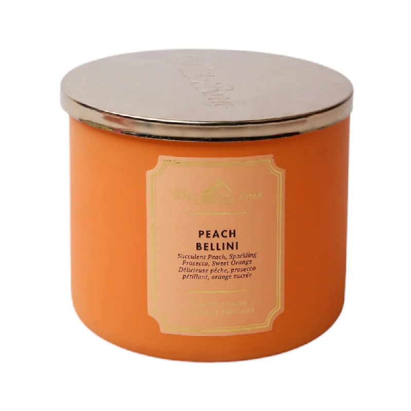 - Natural latex pet mattressBBW BODY CANDLE 3 WICK PEACH BELLINI 411 GM