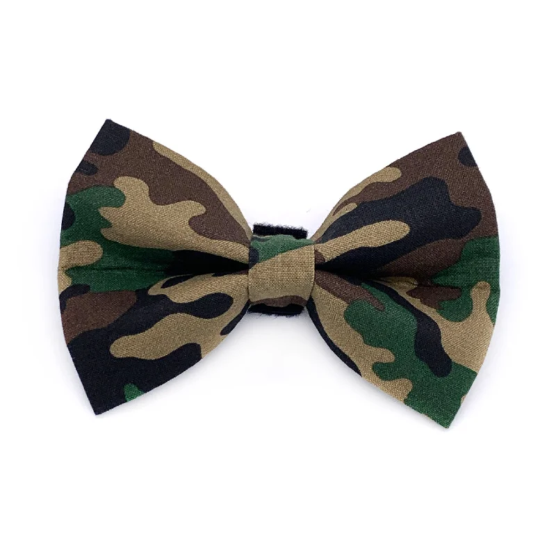- Degradable pet feces bagCamo Dog Bow Tie