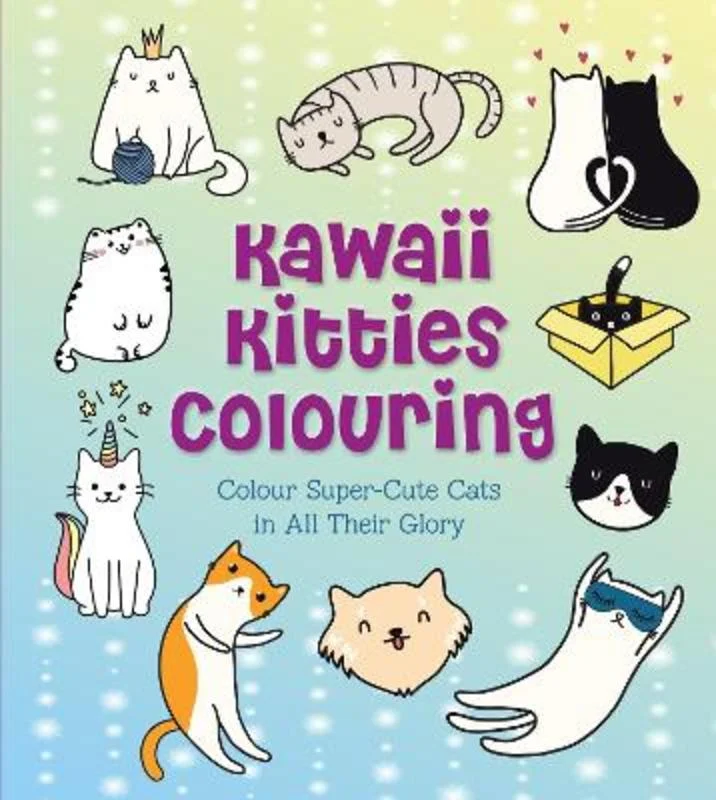  -Anti-scratch sofa protective coverKawaii Kitties Colouring