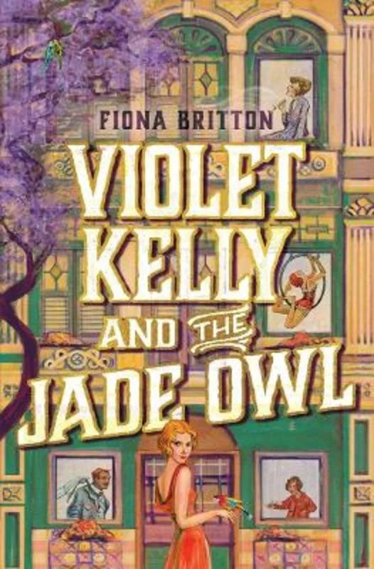  -Anti-scratch sofa protective coverViolet Kelly and the Jade Owl