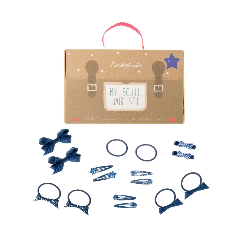 - Solid wood cat climbing frame customizedMy School Hair Set - Blue