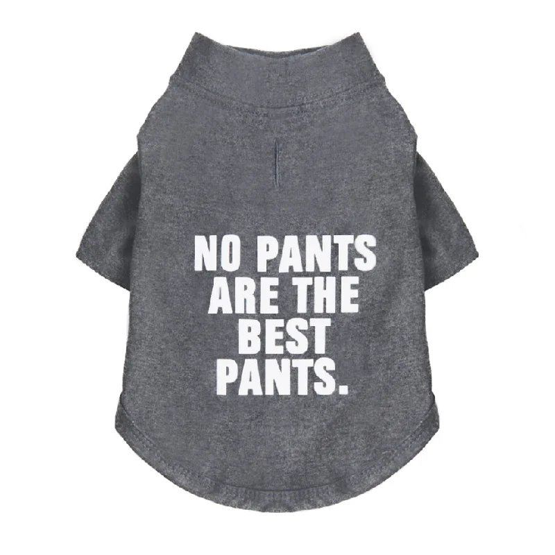 Pet raincoatNo Pants Dog T-Shirt