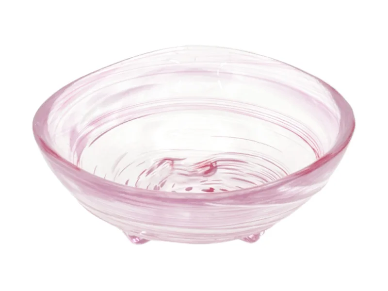 - Winter warm clothes for short-haired dogsColorful Dots Glass Mini Bowl Pink
