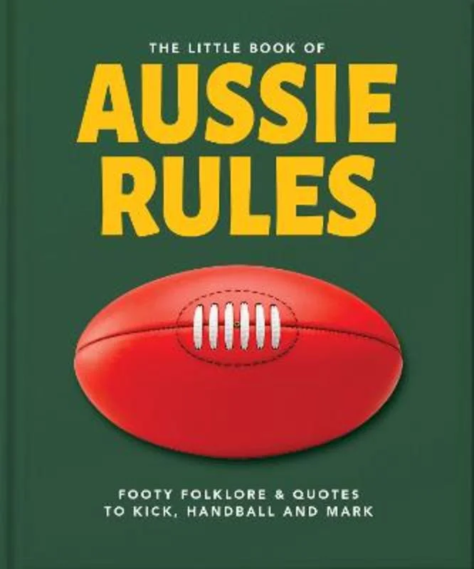 - Dog disposable foam shower gelThe Little Book of Aussie Rules