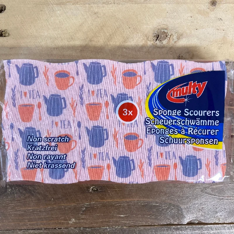 - Postoperative pet anti-licking Elizabethan collarMulty Sponge Scourers Pink 3 Pack