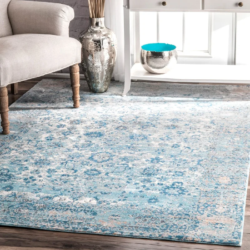 - Parrot climbing and standing wooden frameNuloom Vintage Faded Florette Area Rug