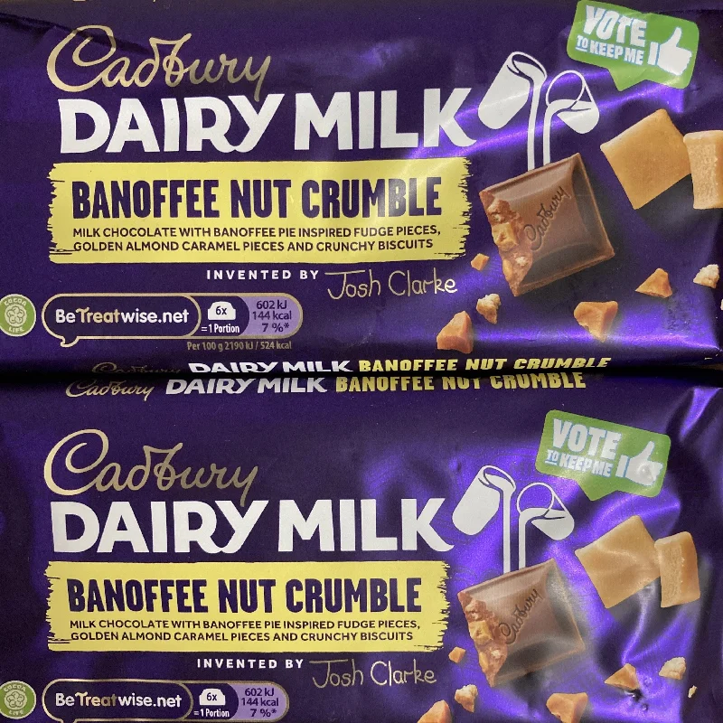 - Pet fence foldable indoor3x Cadbury Dairy Milk Banoffee Nut Crumble Chocolate Bars (3x110g) - Pet fence foldable indoor3x Cadbury Dairy Milk Banoffee Nut Crumble Chocolate Bars (3x110g)
