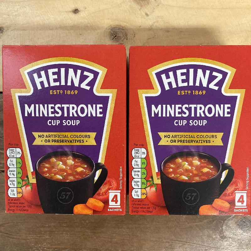 - Pet vitamin complex nutrition tablets8x Heinz Minestrone Cup Soups (2 Packs of 4 Sachets)