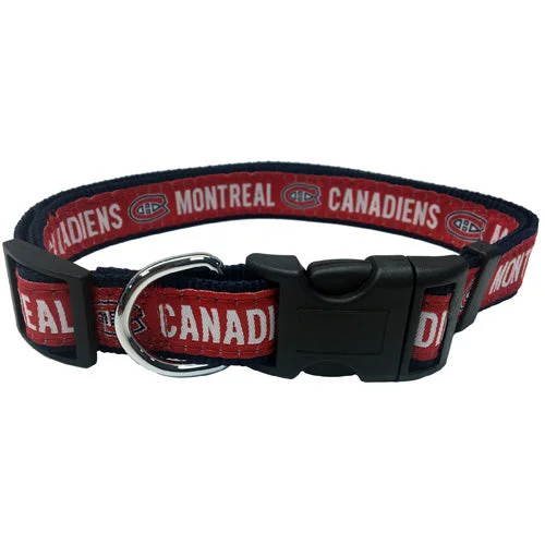  . **Dog traction rope is automatically retractable**Montreal Canadiens Dog Collar