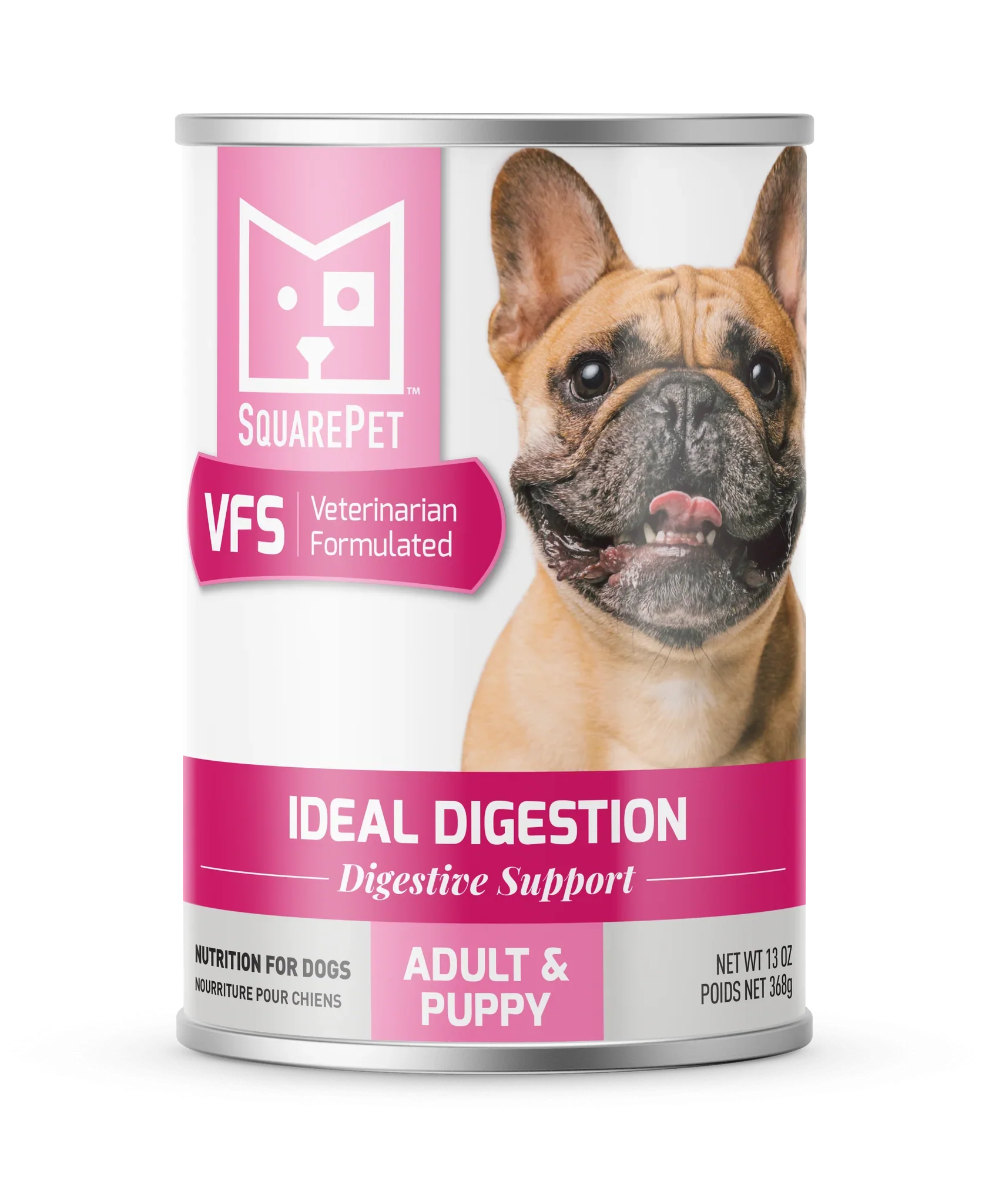 - Organic cotton dog bibsSquarePet® VFS® Ideal Digestion Can Dog Food