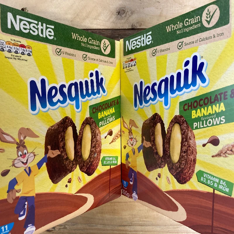 - Elderly dog ​​joint care mattress2x Nesquik Chocolate & Banana Flavoured Pillows (2x350g)