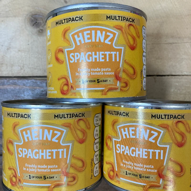 - Organic cotton dog bibs3x Heinz Spaghetti In Tomato Sauce (3x200g)