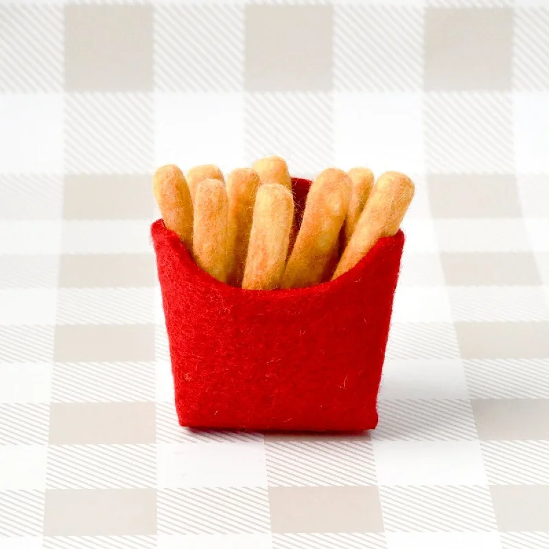 - Custom pet birthday cakeFelt Food Fries in a Packet