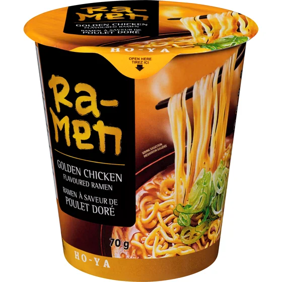 - Degradable pet feces bagHo-Ya Golden Chicken Ramen 70g