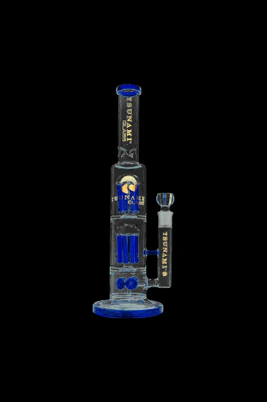 - Degradable pet feces bagTsunami 15" Button Double 8 Arm Tree Water Pipe