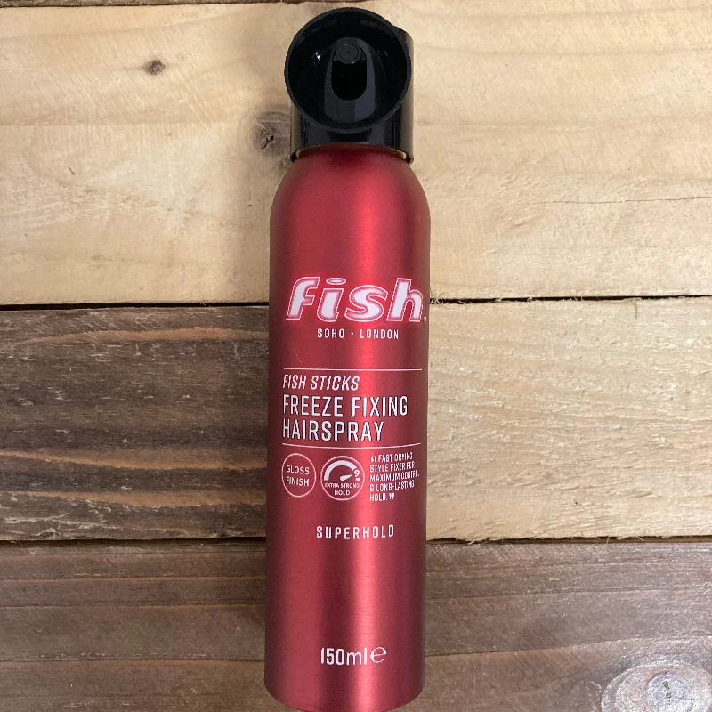 - Foldable and portable cat bagFish Superhold Fish Sticks Freeze Fixing Hairspray 150ml