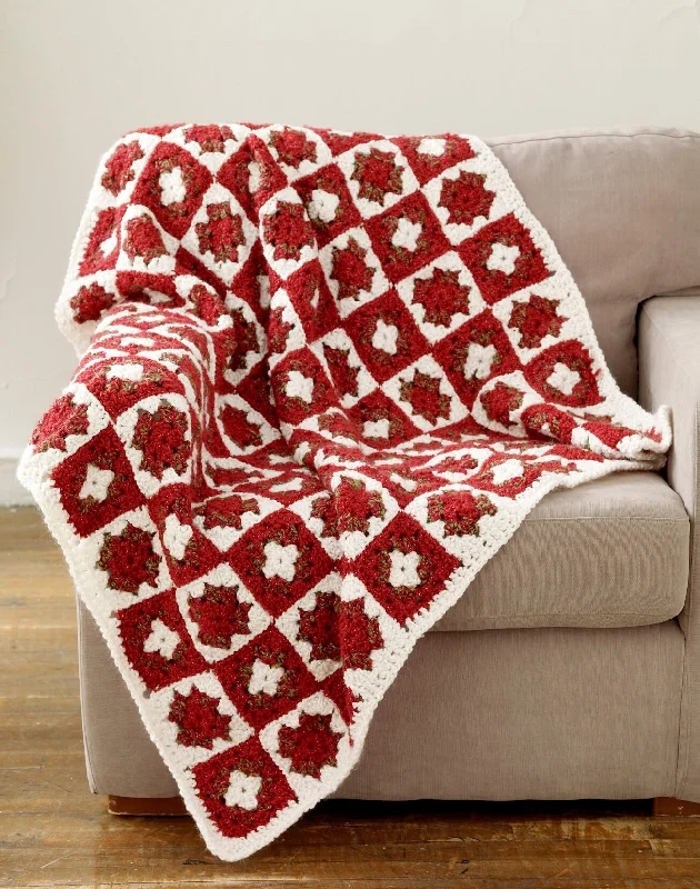 - Rabbit grass rack to prevent waste food boxHome for the Holidays Afghan (Crochet)