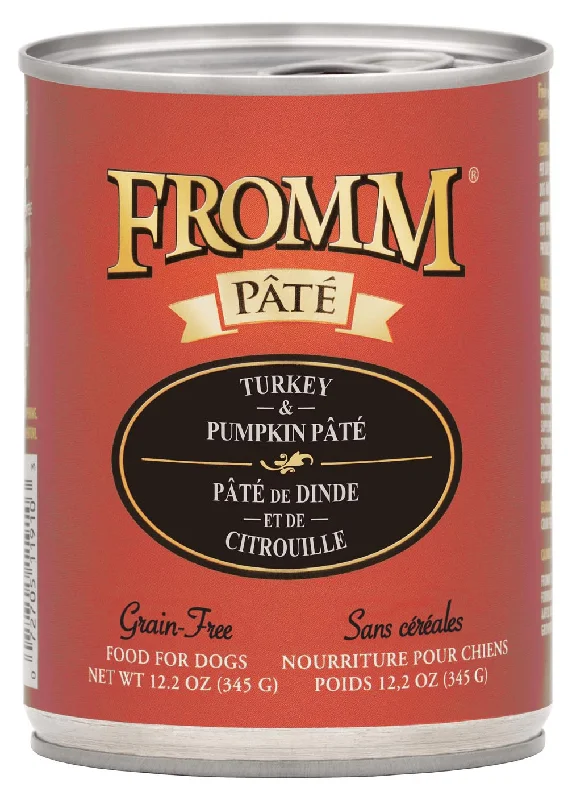 - Pet stroller can be taken on the planeFromm Grain-Free Turkey & Pumpkin Pâté Dog Food - Pet stroller can be taken on the planeFromm Grain-Free Turkey & Pumpkin Pâté Dog Food
