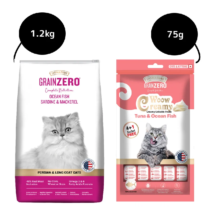 - Dog anti-slip matSignature Grain Zero Ocean Fish, Sardine and Mackerel Long Coat & Persian Cat Dry Food and Grain Zero Tuna and Ocean Fish Lickable Creamy Cat Treats - Dog anti-slip matSignature Grain Zero Ocean Fish, Sardine and Mackerel Long Coat & Persian Cat Dry Food and Grain Zero Tuna and Ocean Fish Lickable Creamy Cat Treats