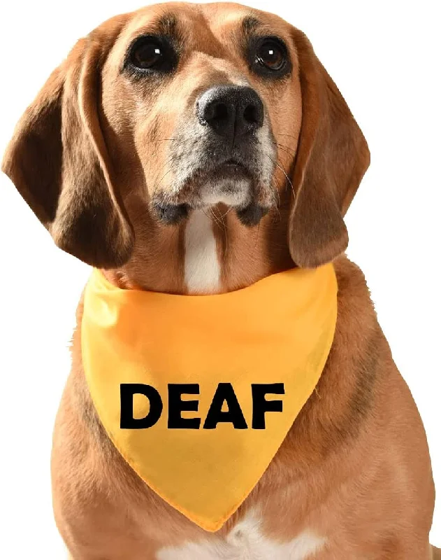 - Pet fence foldable indoorDEAF Dog Bandana