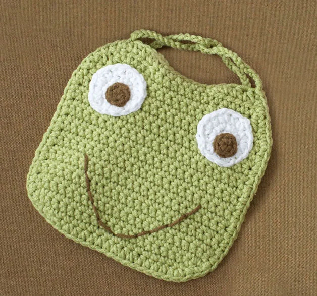 - ​​Pet toys under    yuanFrog Bib Pattern (Crochet)