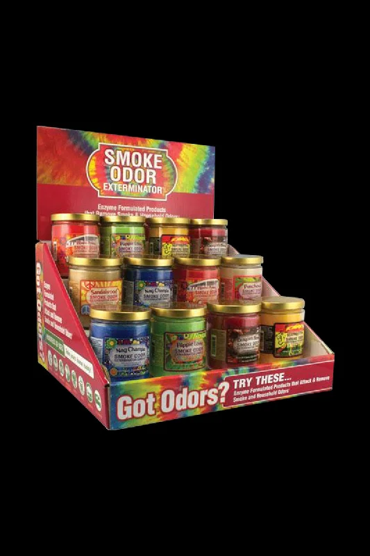 - Organic cotton dog bibsSmoke Odor Exterminator Candle - Retro Mix - 12 Pack