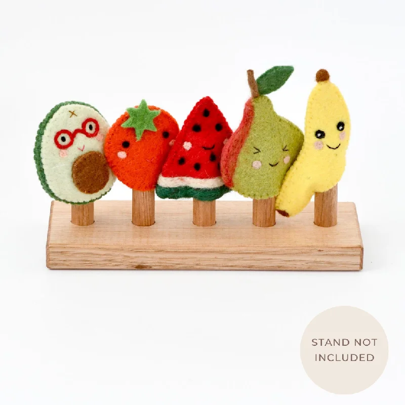  -Anti-scratch scratching board AND cat bed in oneFinger Puppet Set | Fruits