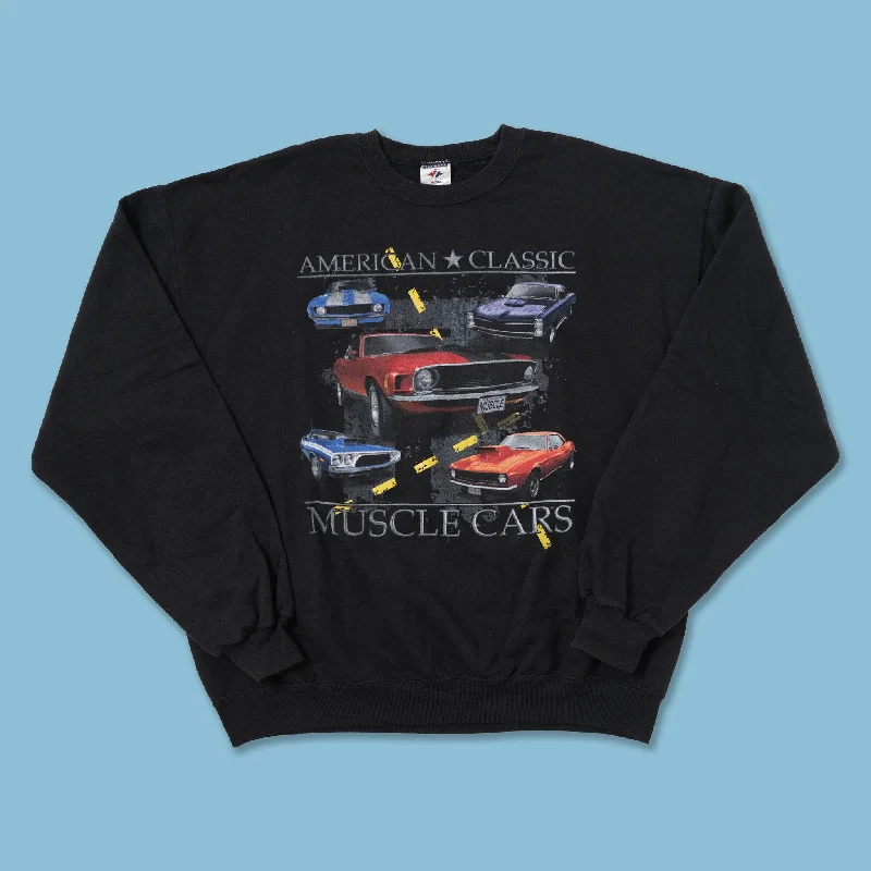 - Air box TSA certified check-inVintage Muscle Cars Sweater Large