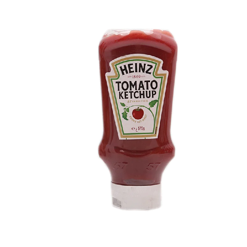 - Air box TSA certified check-inHEINZ TOMATO KETCHUP UAE 570 GM