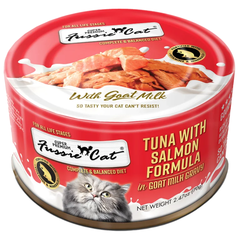 -Splash-proof food bowl AND Anti-choking slow food bowlFussie Cat Premium Tuna with Salmon Formula in Goat Milk Gravy Canned Cat Food -Splash-proof food bowl AND Anti-choking slow food bowlFussie Cat Premium Tuna with Salmon Formula in Goat Milk Gravy Canned Cat Food