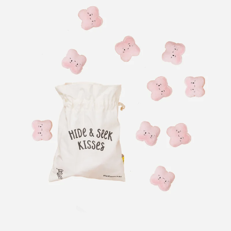 - Organic cotton dog bibsHide & Seek Kisses