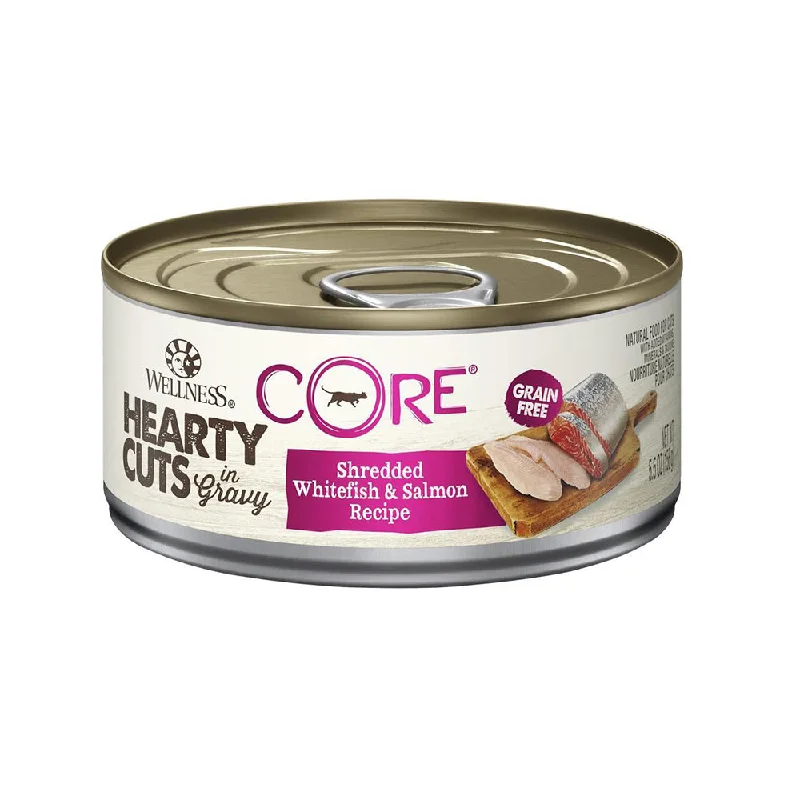 . **Special Needs** Dog FoodCore Hearty Cuts Shredded Whitefish & Salmon Cat Wet Food . **Special Needs** Dog FoodCore Hearty Cuts Shredded Whitefish & Salmon Cat Wet Food