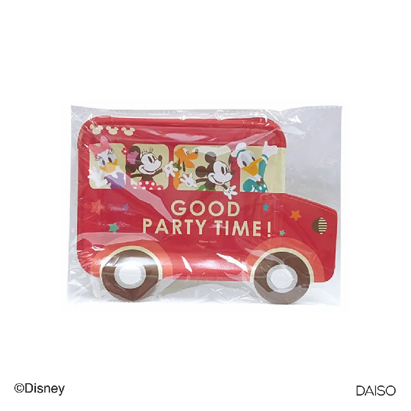 - Pet stroller can be taken on the planePaper Plate (Bus-Shaped With Mickey)