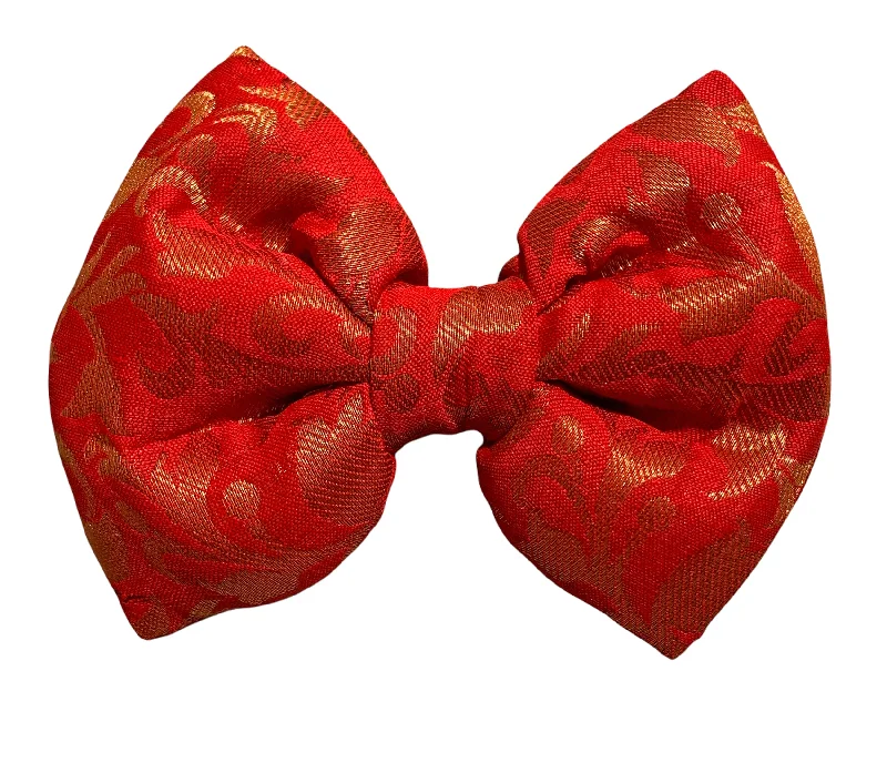 - Durable nylon dog leash wholesaleBow Tie for Pets: Banarasi Dog Bow Tie for Special Occasions - Durable nylon dog leash wholesaleBow Tie for Pets: Banarasi Dog Bow Tie for Special Occasions