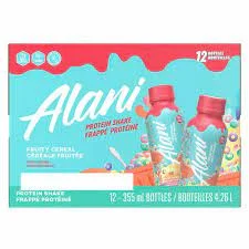- Pet diabetes prescription foodAlani Nu Protein Shake Fruity Cereal 355mL, 12ct*