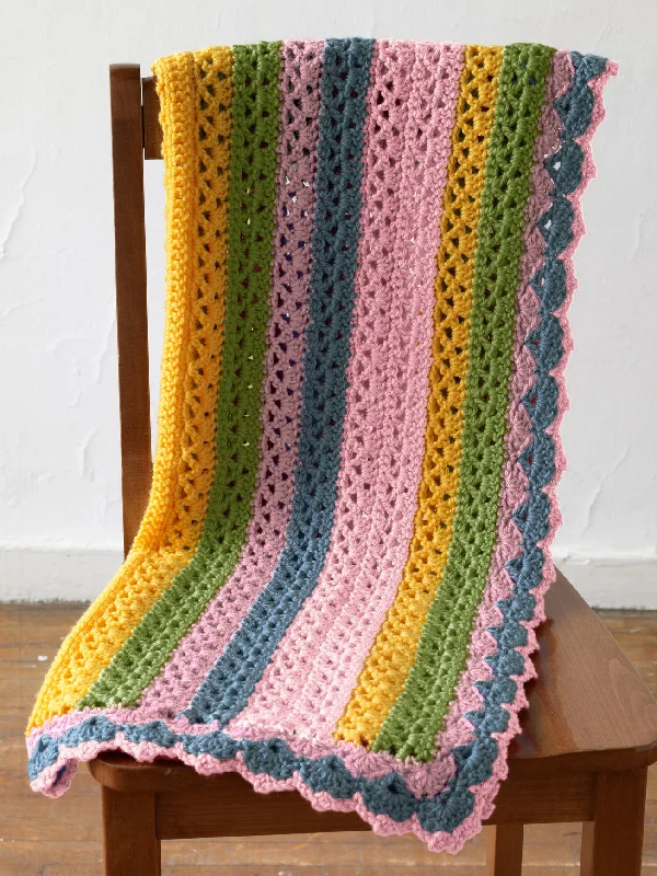 Pet ProductsSummer Stripes Baby Afghan Pattern (Crochet)