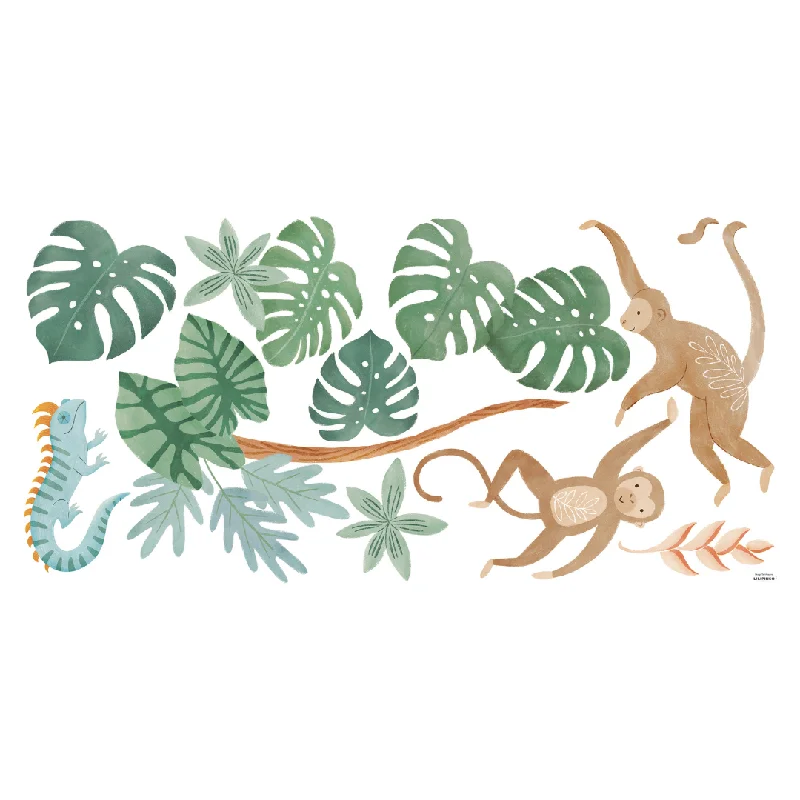 - Car dog seat beltYATSUNI Jungle | Wall Decals Monkeys XL in TUBE