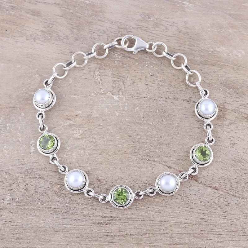 - Hamster silent running wheel to prevent chewingElegant Glitter Peridot and Cultured Pearl Link Bracelet from India - Hamster silent running wheel to prevent chewingElegant Glitter Peridot and Cultured Pearl Link Bracelet from India