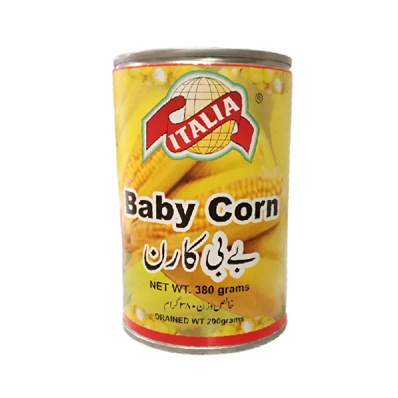 - Winter warm clothes for short-haired dogsITALIA BABY CORN TIN 380 GM