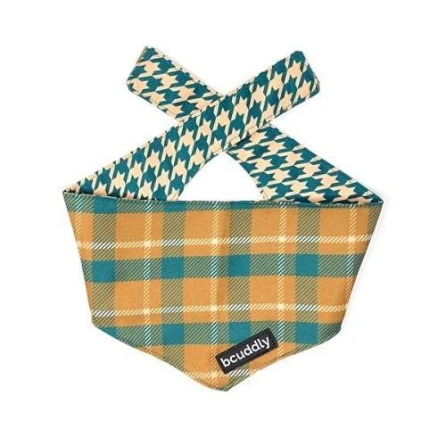 - Deodorizing cat litter tofu litterDog Bandana - Cozy Plaid / Herring Bone